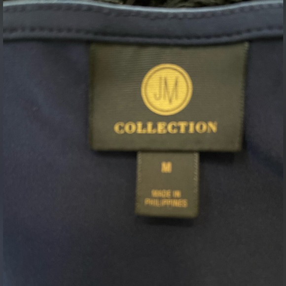 Navy blue embellished shirt - Picture 4 of 4